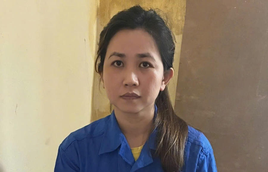 Đối tượng Hồ Thị Cẩm Thi. Ảnh: Công an tỉnh Đắk Lắk