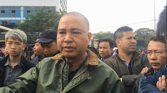 Anh Lê Văn Thu - Giám đốc Công ty Long Thu.
