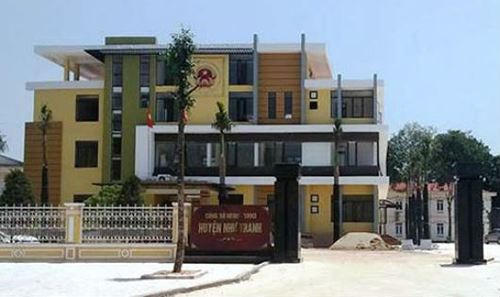 Trụ sở UBND huyện Như Thanh.