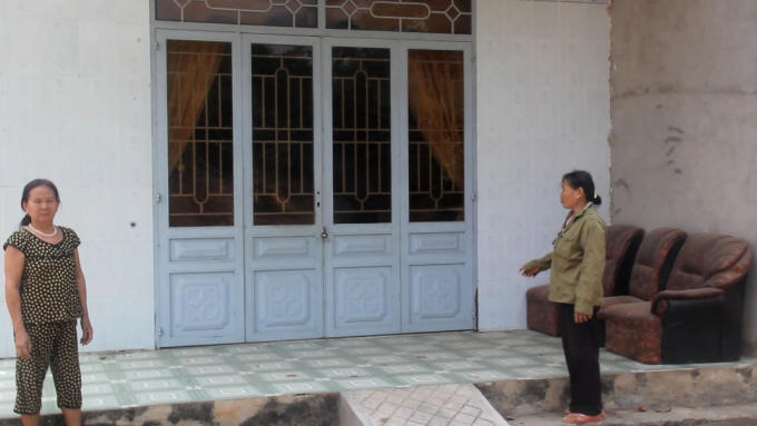 Những căn nhà bỏ không vì chủ nhân bỏ lên TP HCM kiếm sống.