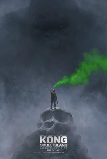 Poster đầu tiên phim "Kong: Skull Island".