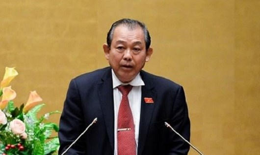 Phó Thủ tướng Trương Hòa Bình.