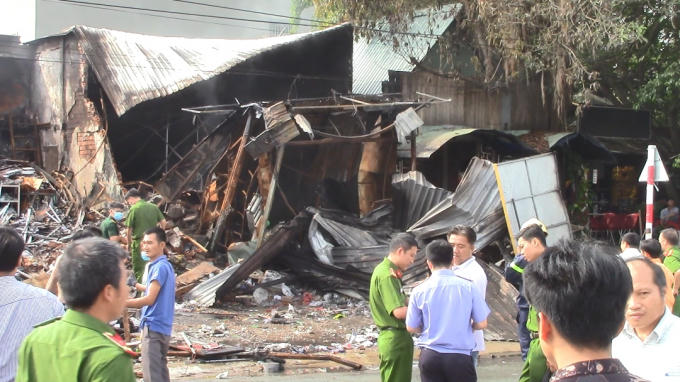 Vụ cháy đã khiến 1 người tử vong