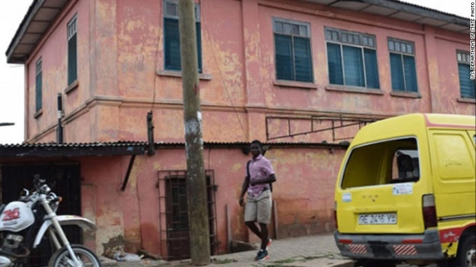 Đại sứ quán Mỹ giả ở thủ đô Accra, Ghana. (Ảnh: Bộ Ngoại giao Mỹ)