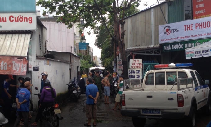 Khu vực xảy ra sự việc