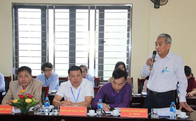Ông Nguyễn Đình Chiến, Trưởng phòng Hành chính Tư pháp cho biết trong 9 tháng đầu năm, đã có 3.623 Phiếu lý lịch tư pháp được cấp