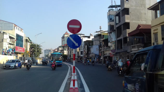 Cận cảnh cầu vượt dầm thép An Dương - Nghi Tàm trước ngày thông xe