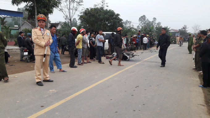 Vụ việc xảy ra vào 13h ngày 13/12/2017, khiến 3 thanh niên tử vong thương tâm.