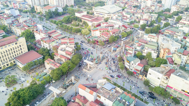 Dự án cắt đường Nguyễn Phong Sắc, đi qua đường Xuân Thủy sang đường Trần Thái Tông.