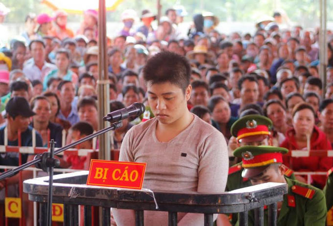 Bị cáo Châu Minh Nhân.