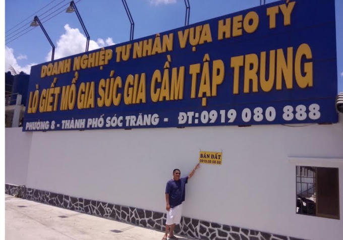 Chủ cơ sở Vựa heo Tý treo biển bán đất: “Chúng tôi không thể "cạnh tranh” được với các lò mổ "chui".