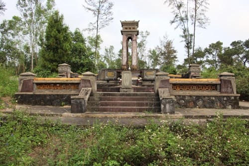 Khu mộ chung Thái Phiên-Trần Cao Vân ở phường Thủy Xuân, thành phố Huế.