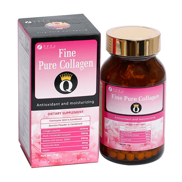 Fine Pure Collagen Q được quảng cáo trên website https://sieuthisuckhoe.vn có dấu hiệu vi phạm quy định quảng cáo