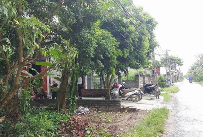 Khu vực xảy ra vụ tai nạn hi hữu.