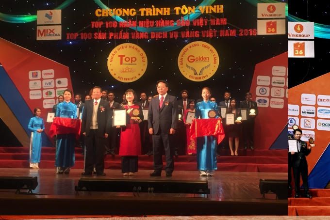 Vedan Việt Nam lần đầu được vinh danh nh&atilde;n hiệu h&agrave;ng đầu Việt Nam