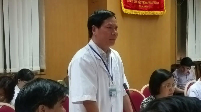 Ông Trương Quý Dương, Giám đốc Bệnh viện đa khoa tỉnh Hoà Bình