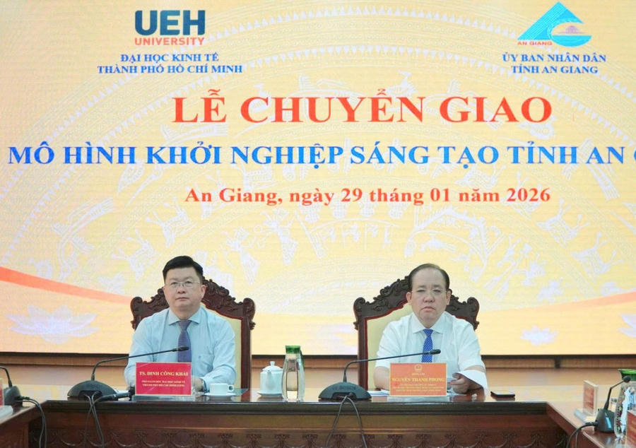 Chuyển giao mô hình khởi nghiệp sáng tạo tỉnh An Giang