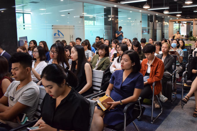 Sự kiện thu hút đông đảo các bạn trẻ.