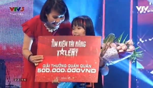 Trọng Nhân giành giải thưởng cao nhất của chương trình.