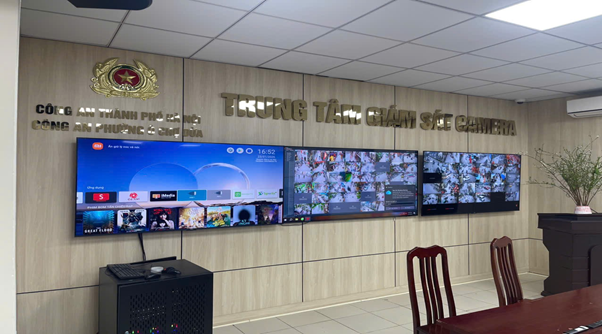Trung tâm Camera phường Ô Chợ Dừa.