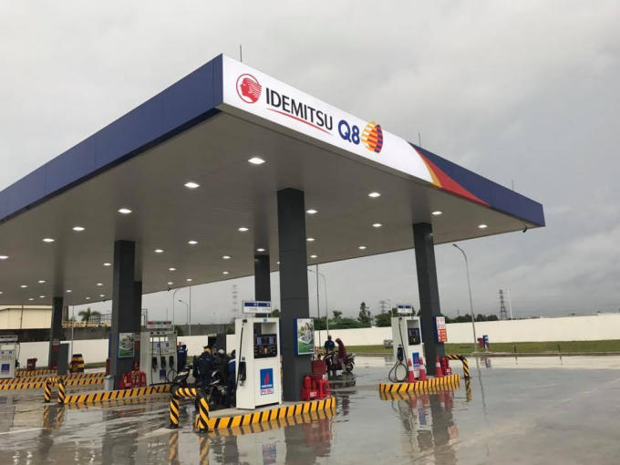 Trạm xăng Nhật Bản - Idemitsu Q8 (IQ8)