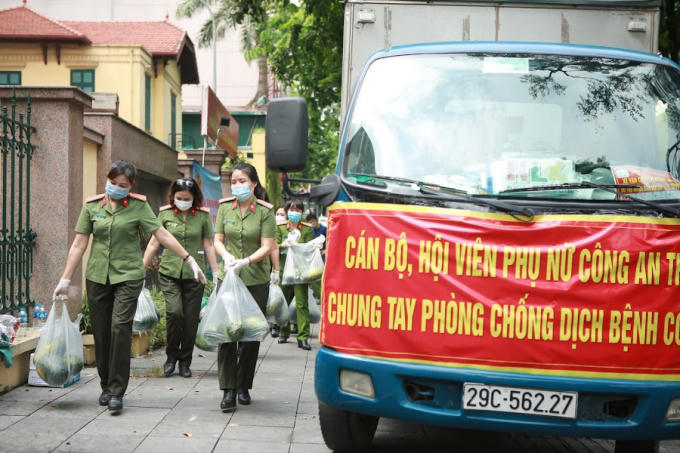 Chương trình của Hội Phụ nữ Công an Thủ đô nhận được sự hưởng ứng nhiệt tình của Hội Phụ nữ các đơn vị.