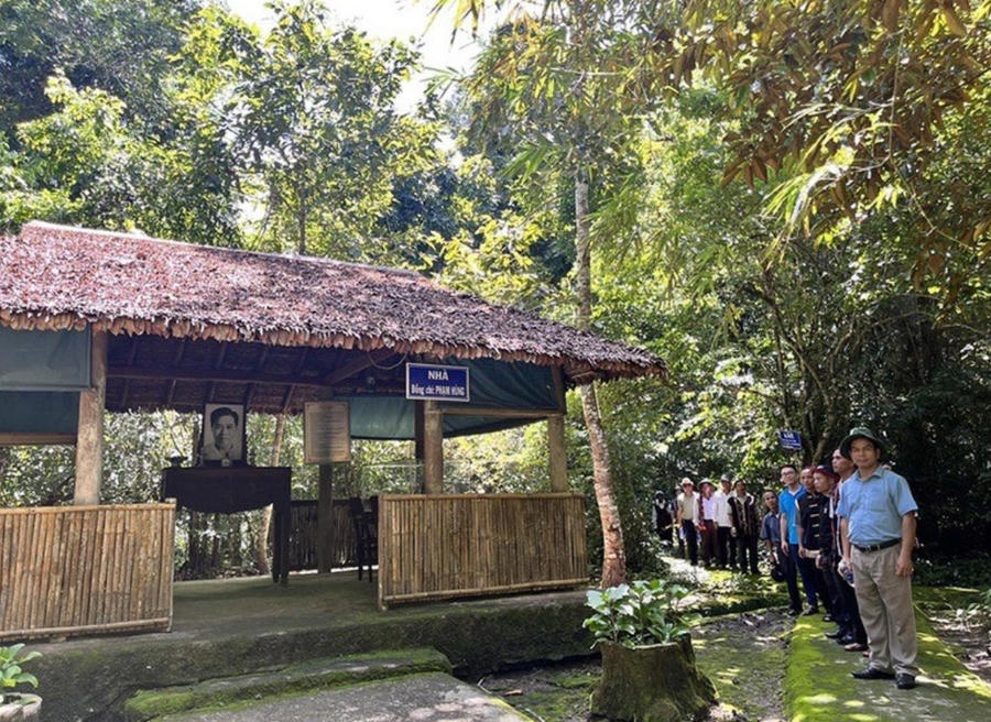 Di tích lịch sử quốc gia đặc biệt Căn cứ Trung ương Cục miền Nam, tỉnh Tây Ninh. Ảnh Báo Văn hoá