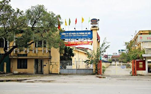Công ty cổ phần Xà phòng Hà Nội. (Ảnh: Vov)