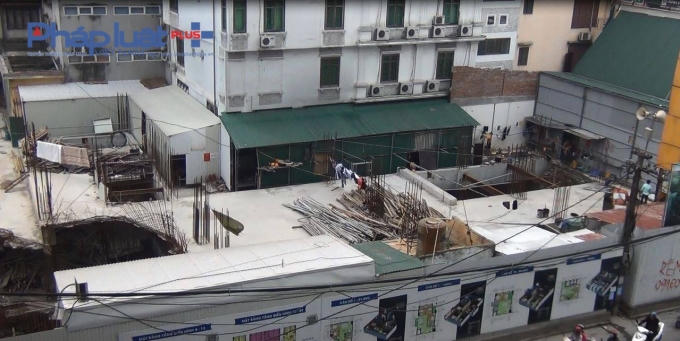 Dự án 317 Trường Chinh đang bị đình chỉ thi công do không xuất trình được GPXD.