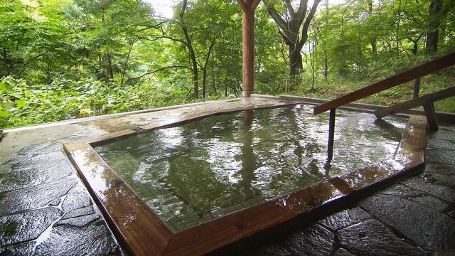 Onsen Naruko có tới 8 loại suối nước nóng khác nhau. Ảnh: Livejapan