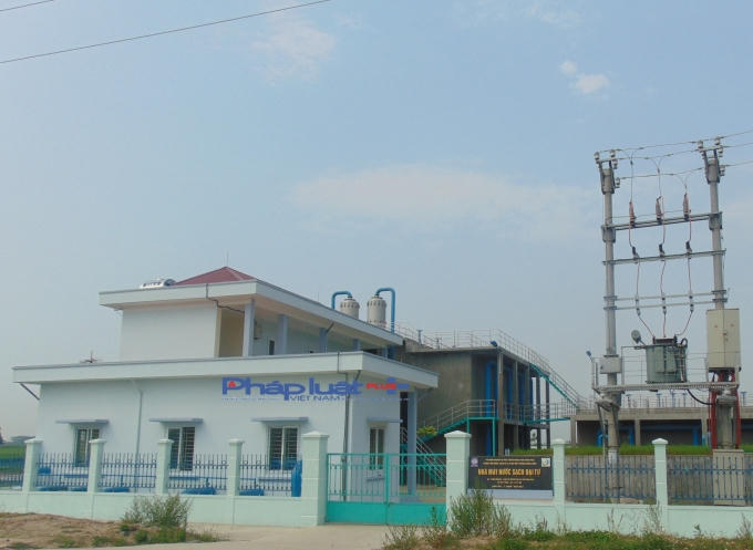 Nhà máy nước sạch Đại Tự đang trong thời gian "khắc phục"