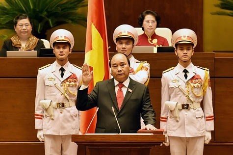 Thủ tướng Nguyễn Xuân Phúc tuyên thệ nhậm chức.