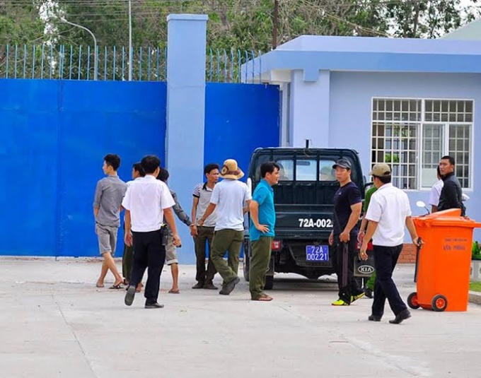 Một số học viên đã được đưa trở lại trung tâm.