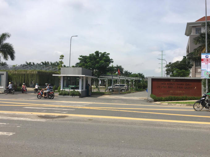 Trụ sở UBND quận 12.