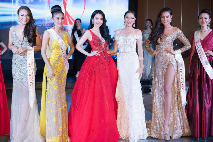 Huỳnh Vy đại thắng tại Miss Tourism Queen Worldwide 2018 giành danh hiệu Hoa hậu cùng 4 giải phụ