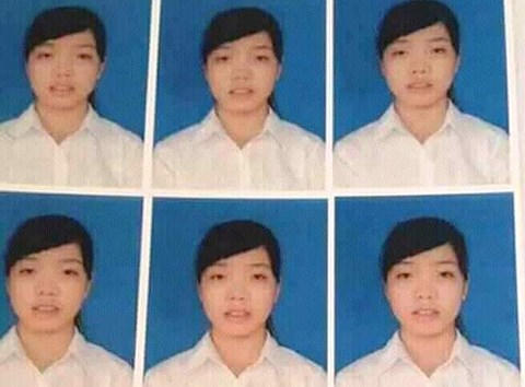 Em Vi Thị Lệ đã mất tích hơn 10 ngày nay. (Ảnh: báo Nghệ An)