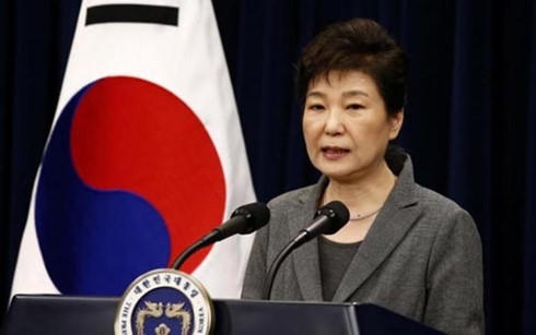 Tổng thống Park Geun-hye.