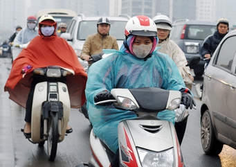 Hà Nội chiều mai có mưa, trời chuyển rét.