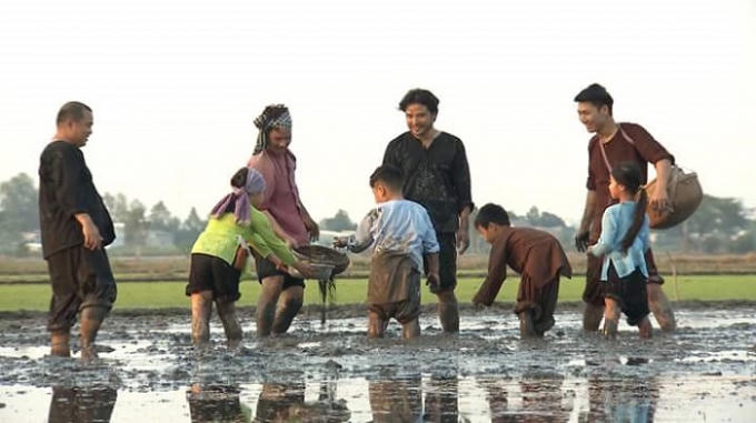 Một trong những hình ảnh của "Bố ơi, mình đi đâu thế?" mùa thứ 2. Ảnh: TL.