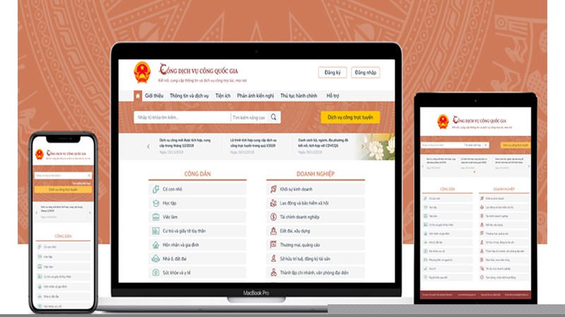 Cổng dịch vụ công Quốc gia tăng cường công tác hỗ trợ người dân, doanh nghiệp. (Ảnh: Tạp chí Tài chính)