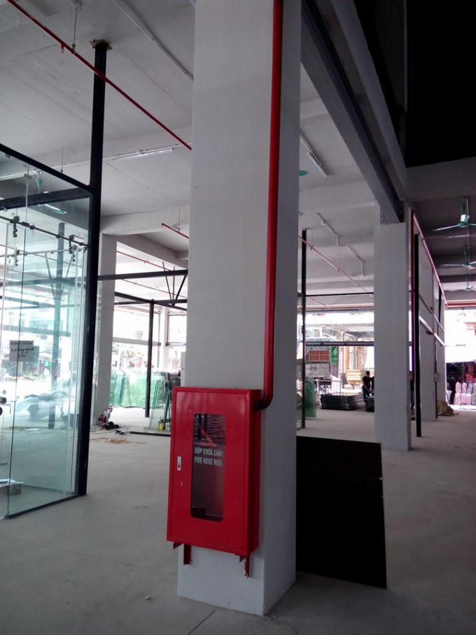 Hệ thống chữa cháy sẽ hoạt động tự động khi các cảm biến phát hiện có nguồn nhiệt tăng từ 68-70 độ C.