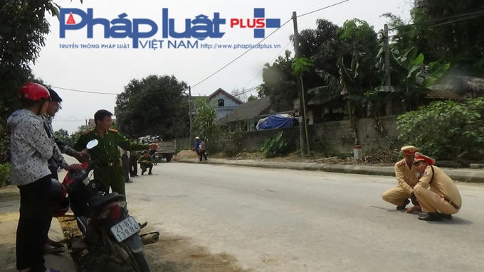 Hiện trường xảy ra vụ việc.