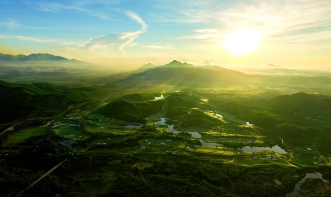 Toàn cảnh Bà Nà Hills Golf.
