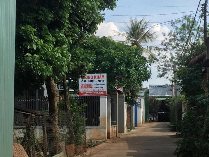 Phòng khám Nội - Nhi của bác sỹ An đã bị đình chỉ phục vụ công tác điều tra