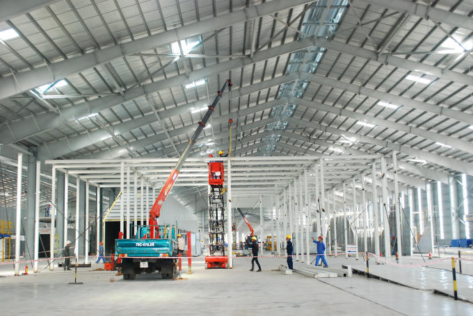 Nhà máy Thaco Mazda mới hoàn thành hơn 70% khối lượng công việc theo đúng tiến độ và sẽ đưa vào hoạt động ngày 24/3/2018.