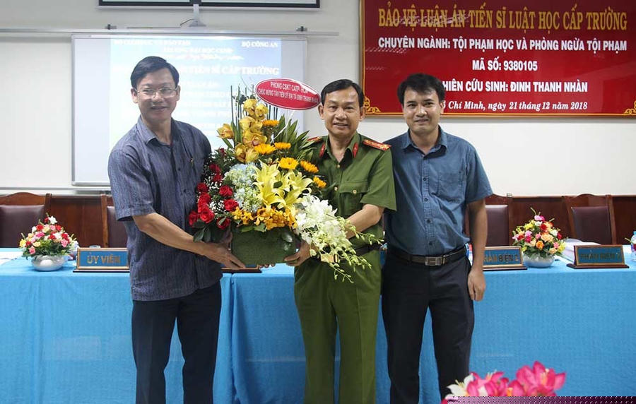 Đại tá Đinh Thanh Nhàn. Ảnh: Công an TP.HCM