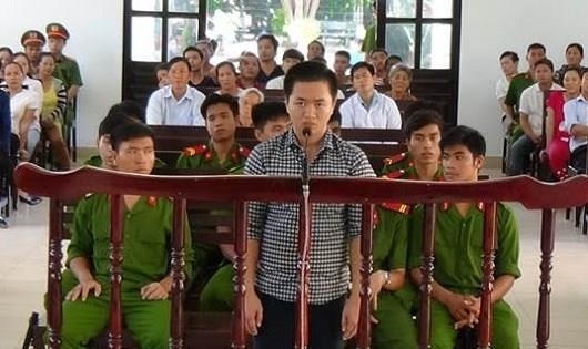 Bị cáo Trần Trọng Thịnh tại tòa.