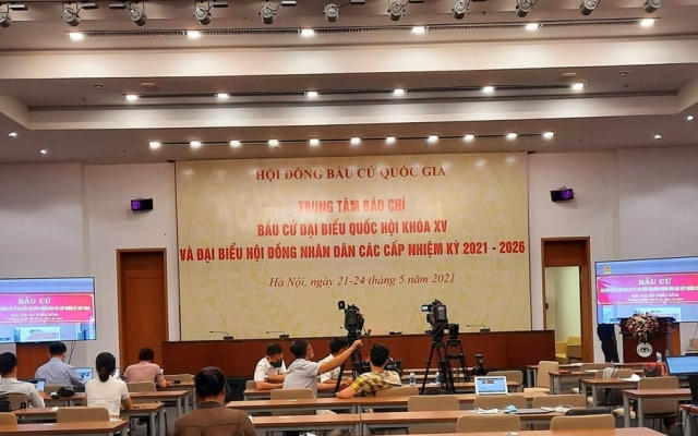 Hội đồng bầu cử quốc gia thông báo kết quả ngày bầu cử toàn dân ngày 23/5