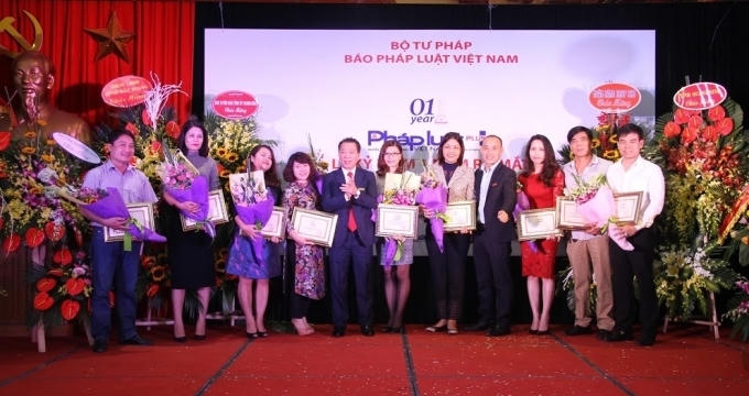 Kỷ niệm một năm ra mắt chuyên trang Điện tử truyền thông Pháp Luật Plus.