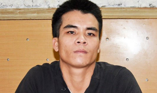 Hà Văn Lai tại CQĐT. (Ảnh công an cung cấp)